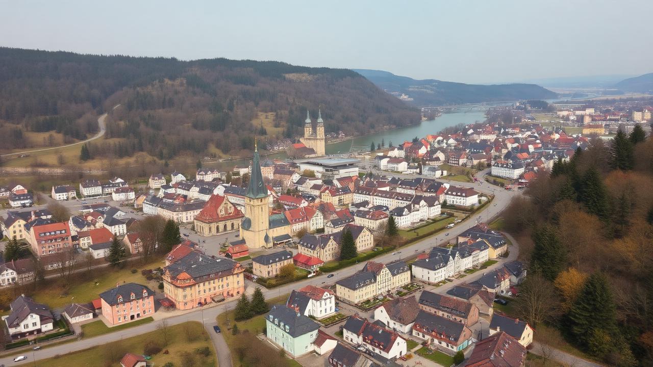 Stadtbild Zschopau